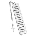 European style stainless steel bookmark with CF-S5170 steel colour finish for Bible marking