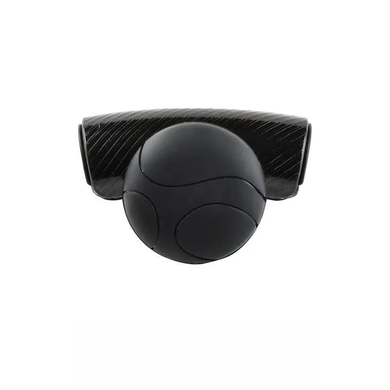 Silicone steering wheel assist ball with metal bearing booster in black or blue colour options