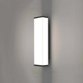 60cm stainless steel outdoor wall light with LED illumination and IP65 waterproof rating