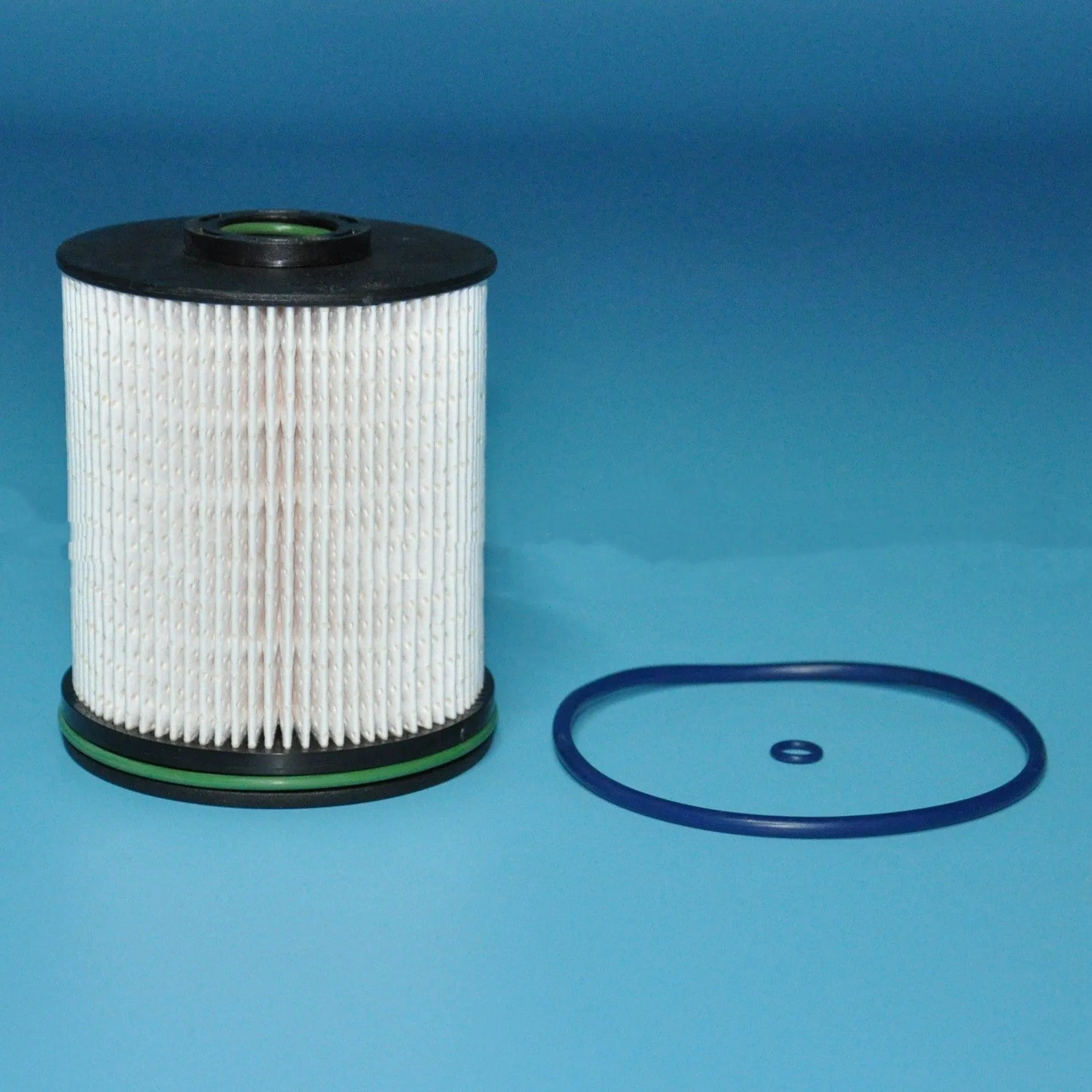 Diesel fuel filter element with gasket kit for Vauxhall and Opel Astra K models measuring 106mm height