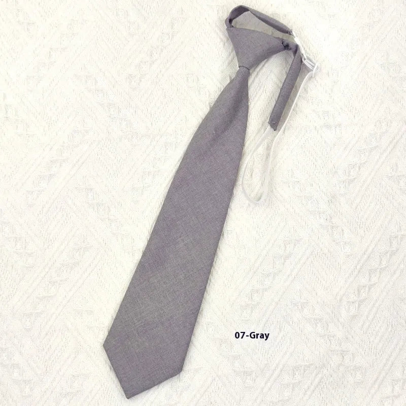Men's cotton bow tie in arrow style with tie-dye pattern showing solid colour options