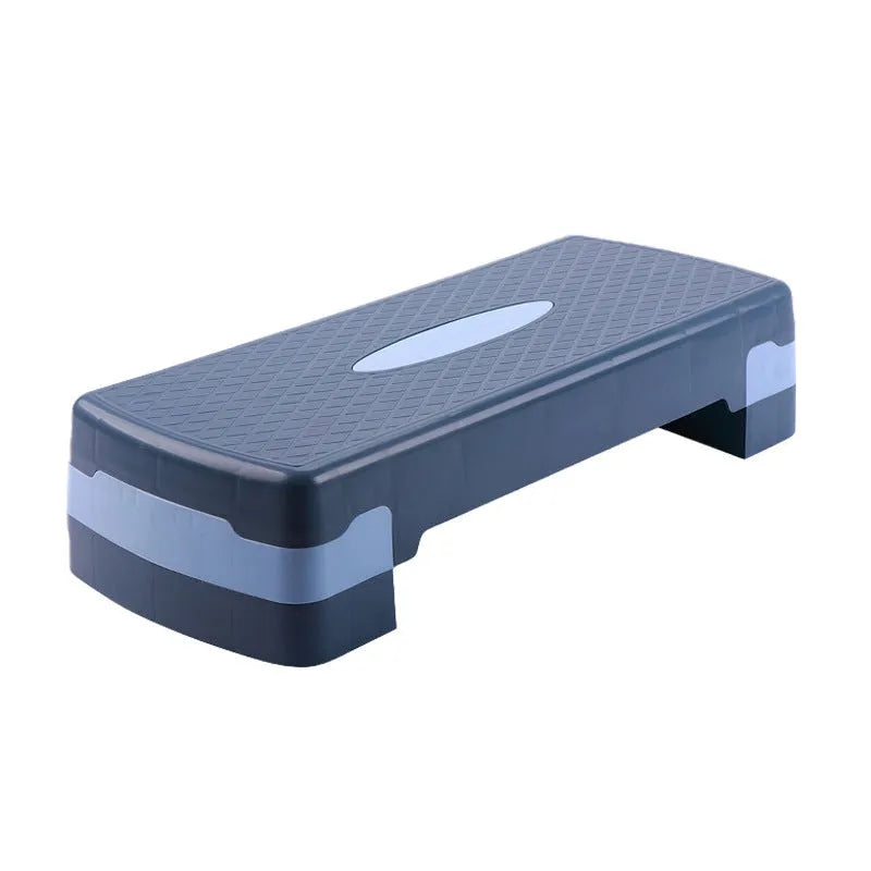ABS fitness stepper platform for step aerobics in grey, green, or orange colours