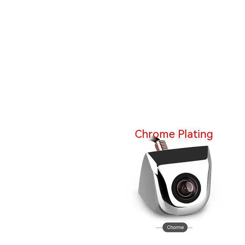 Car rearview camera with metal housing and screw mounting for waterproof reversing assistance