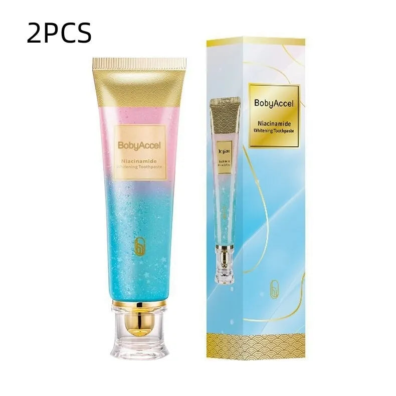 100g nicotinamide whitening toothpaste tube for adult dental care and stain reduction