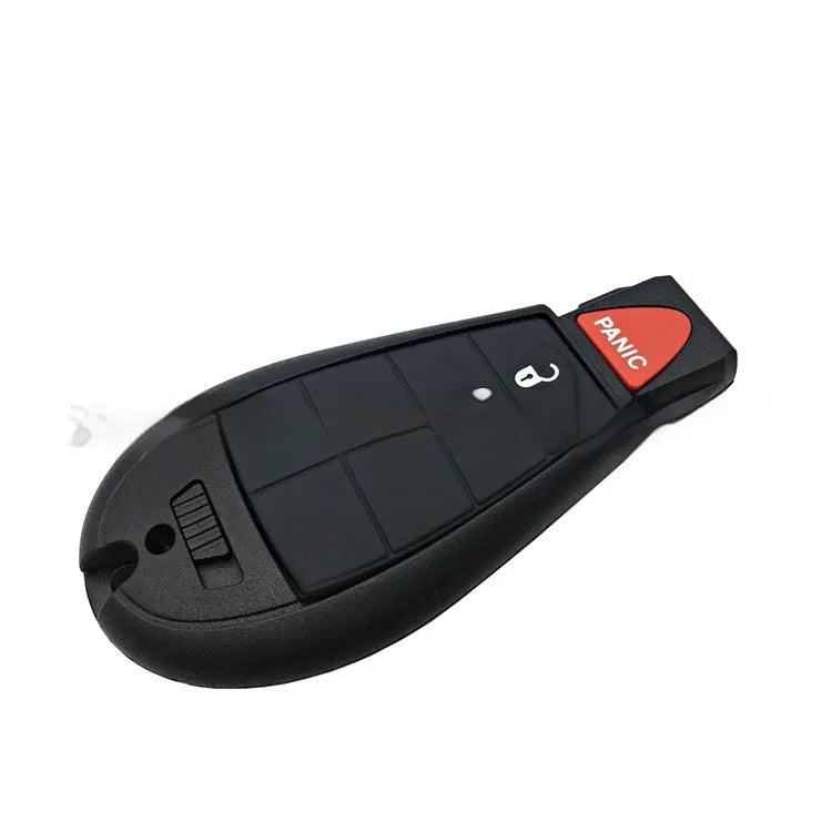Dodge Chrysler smart key replacement shell in ABS plastic and brass for 85x42x15mm remote fob