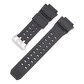 Camouflage TPU watch strap with silver buckle in various colour options