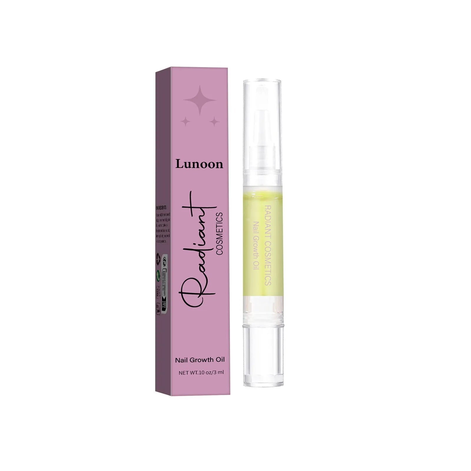 3ml nail growth treatment oil bottle for moisturising and promoting nail health