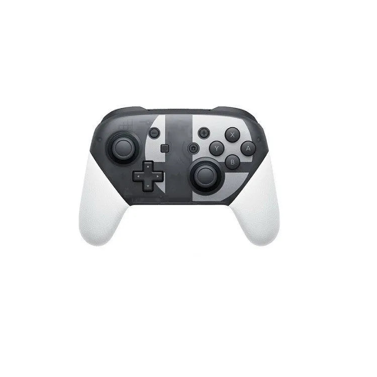 Wireless Bluetooth gamepad with vibrating feature in black, white, red, and green colour options.