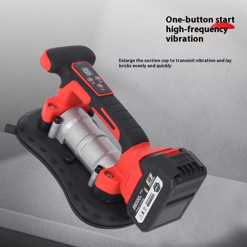 21V tile laying machine with automatic paste system for ceramic tile installation