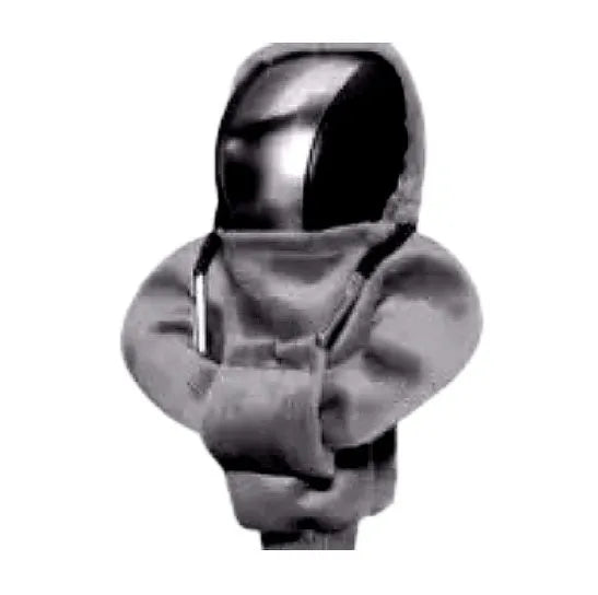 Cloth gear shift knob hoodie cover in multiple colours for manual and automatic cars