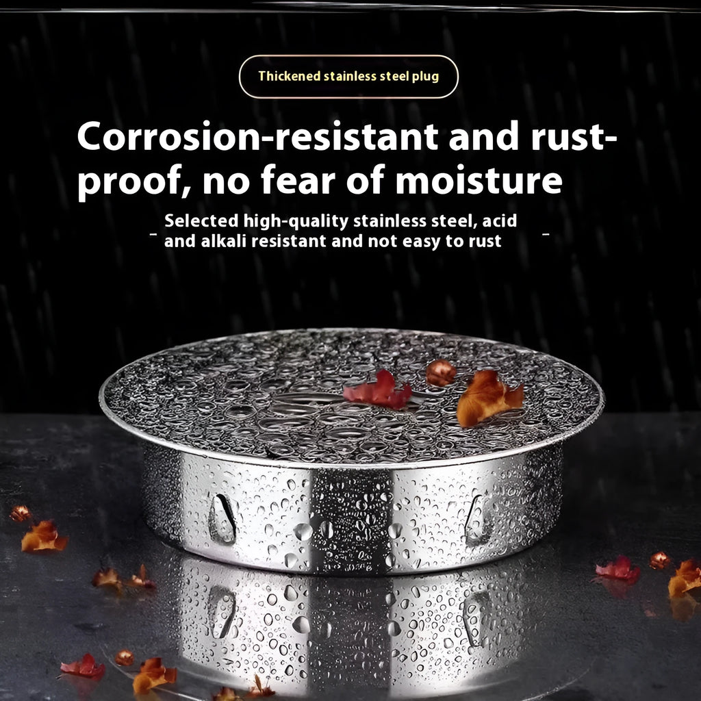 Stainless steel inlay floor drain deodorant seal cover with modern simplicity design
