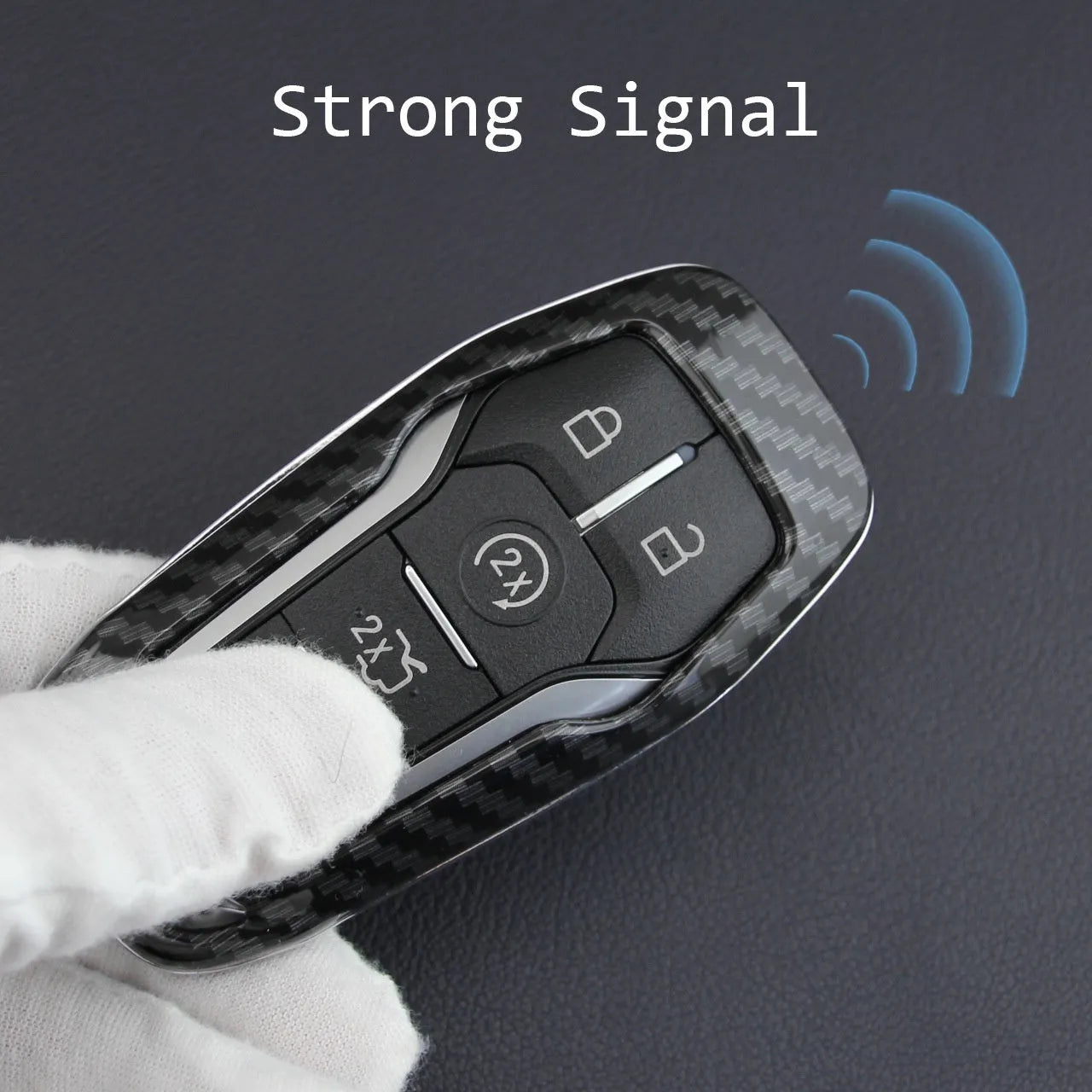 Plastic remote control protective shell for car keys showing single shell and buckle design options