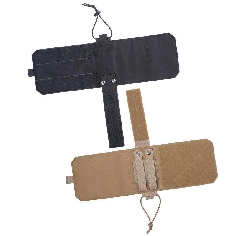 Outdoor adjustable bottle cover in black or khaki Oxford cloth with pu lining