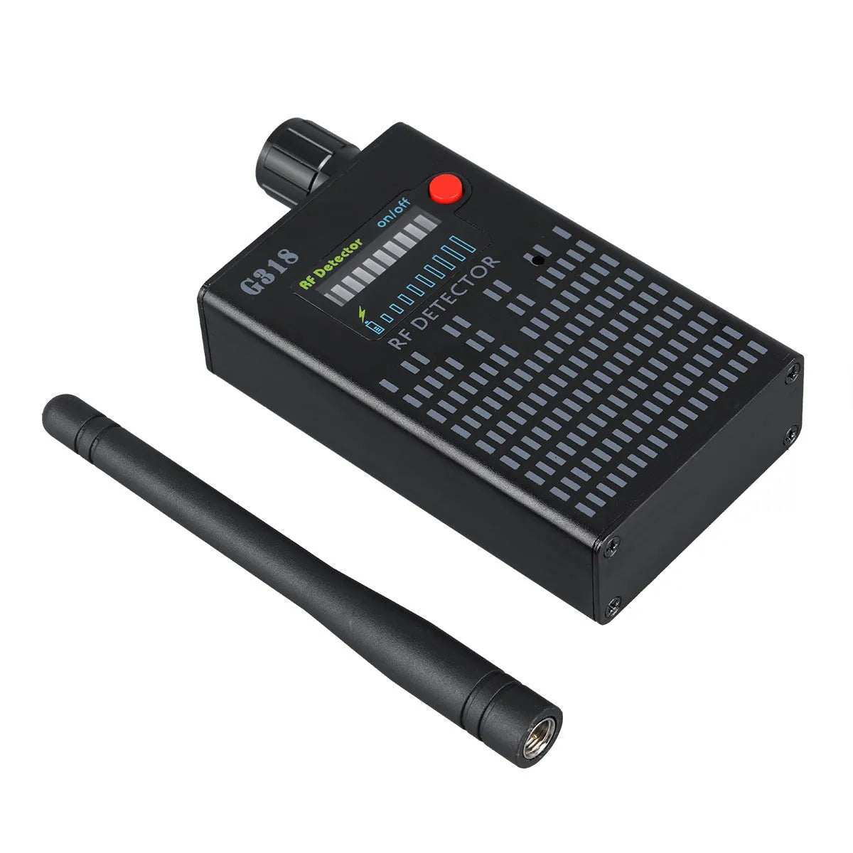 Black G318 hole camera detector with aluminium alloy construction for privacy protection