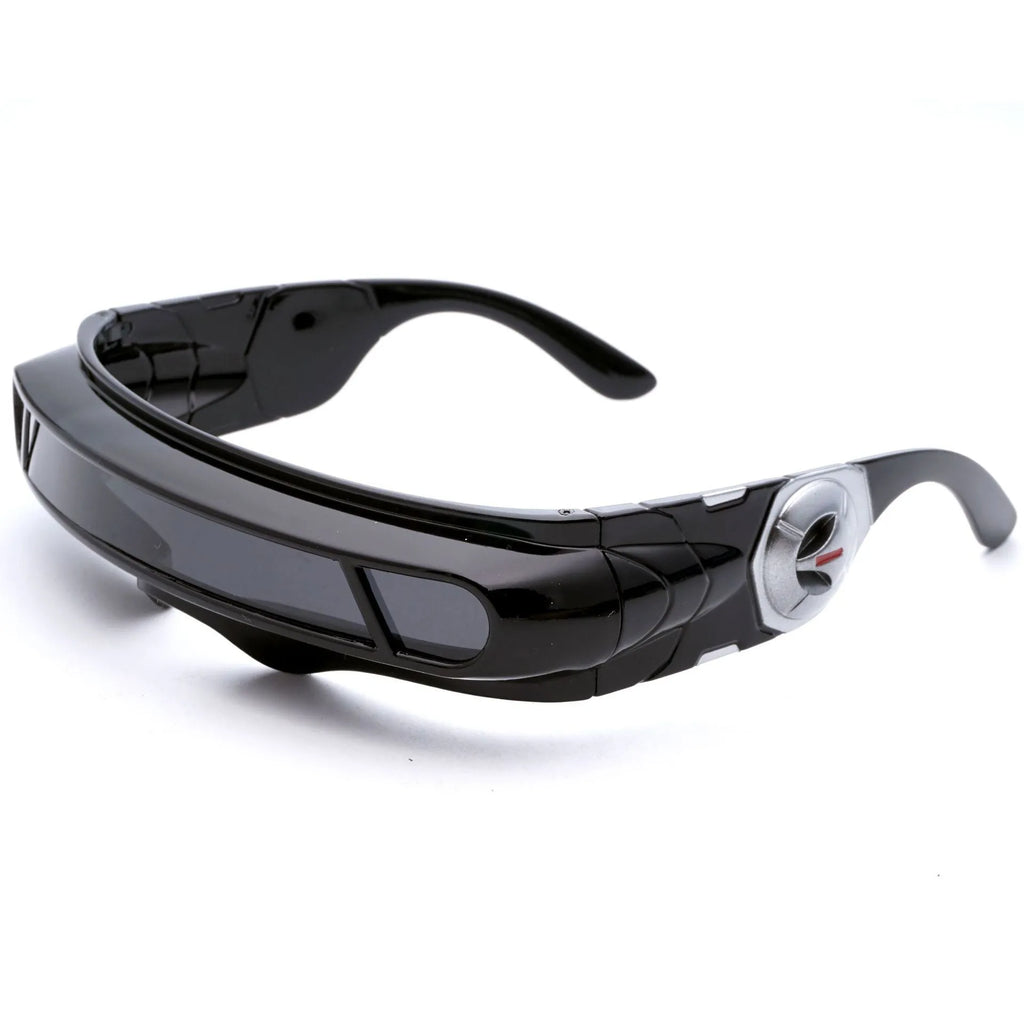 Polarised sports sunglasses with PC full rim frame in black with three lens colour options