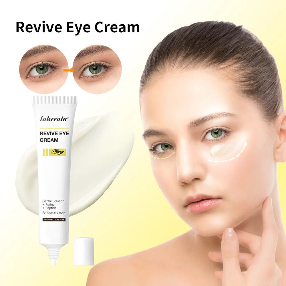 40ml bottle of retinol eye cream for dark circles, fine lines and puffiness treatment.
