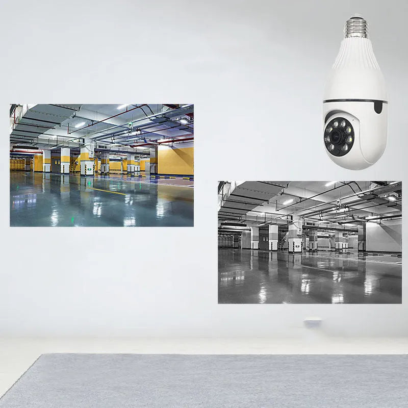 Minions-themed wireless surveillance camera with wide-angle lens for indoor monitoring