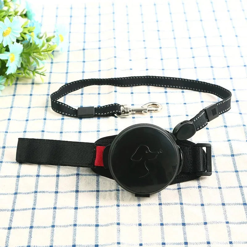 Pet Holding Hands automatic retractable dog leash extended to 3 metres with colourful nylon cord.
