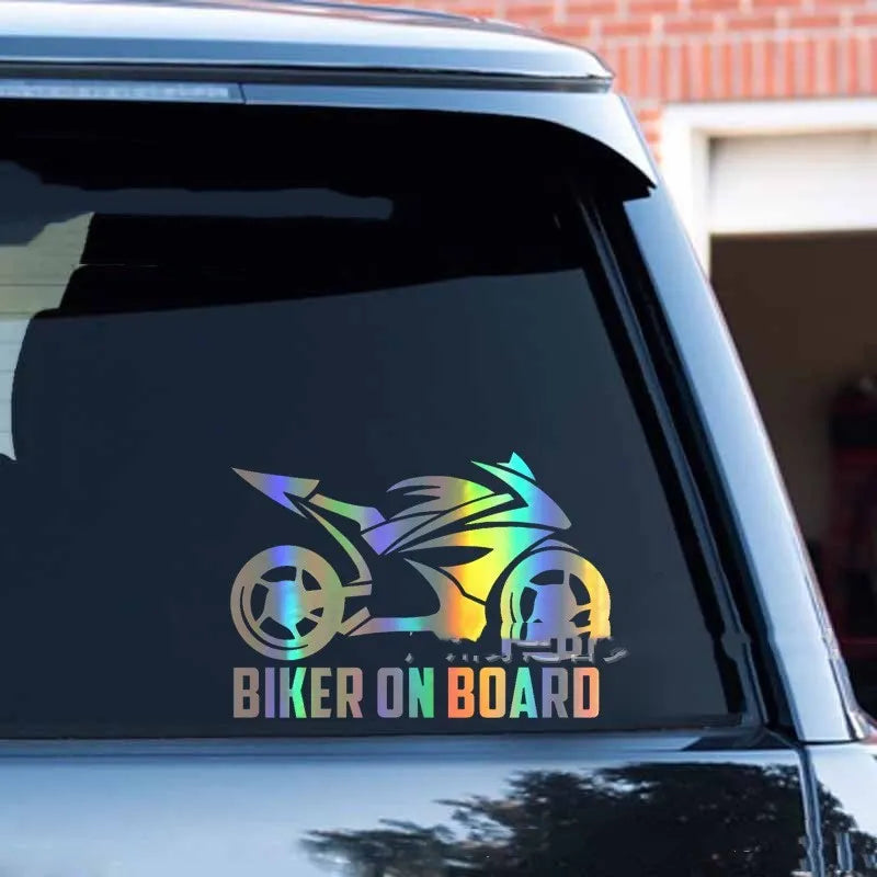 Motorcycle car reflective stickers in multiple colours with two size options