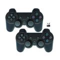 Black wired USB game controller body for Super ConsoleX and BoxArcade in SNES style