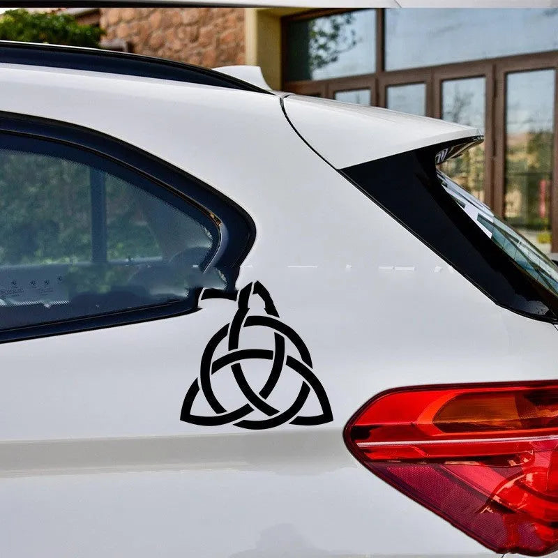 Car body sticker decal in black, white, or laser colour options for vehicle exterior decoration