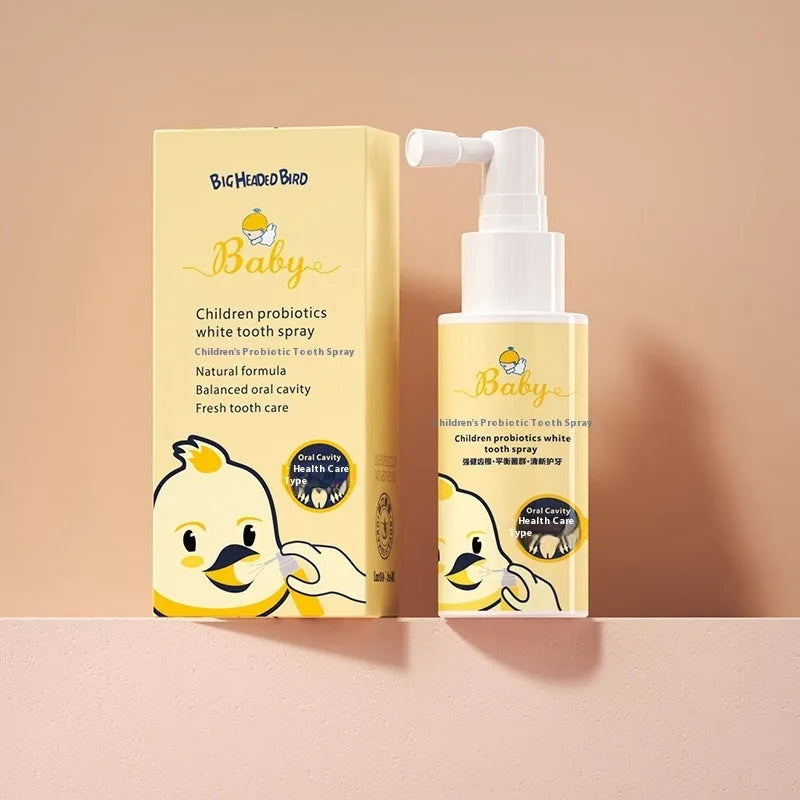 40ml children's probiotic oral spray bottle for white teeth and anticavity protection