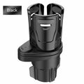 Car cup holder modification accessory in ABS plastic with carbon fibre and matte finish options