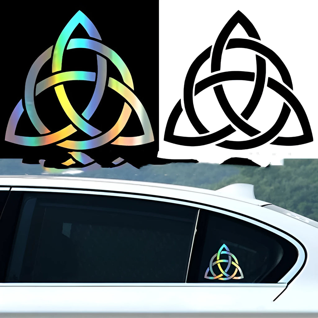 Car body sticker decal in black, white, or laser colour options for vehicle exterior decoration
