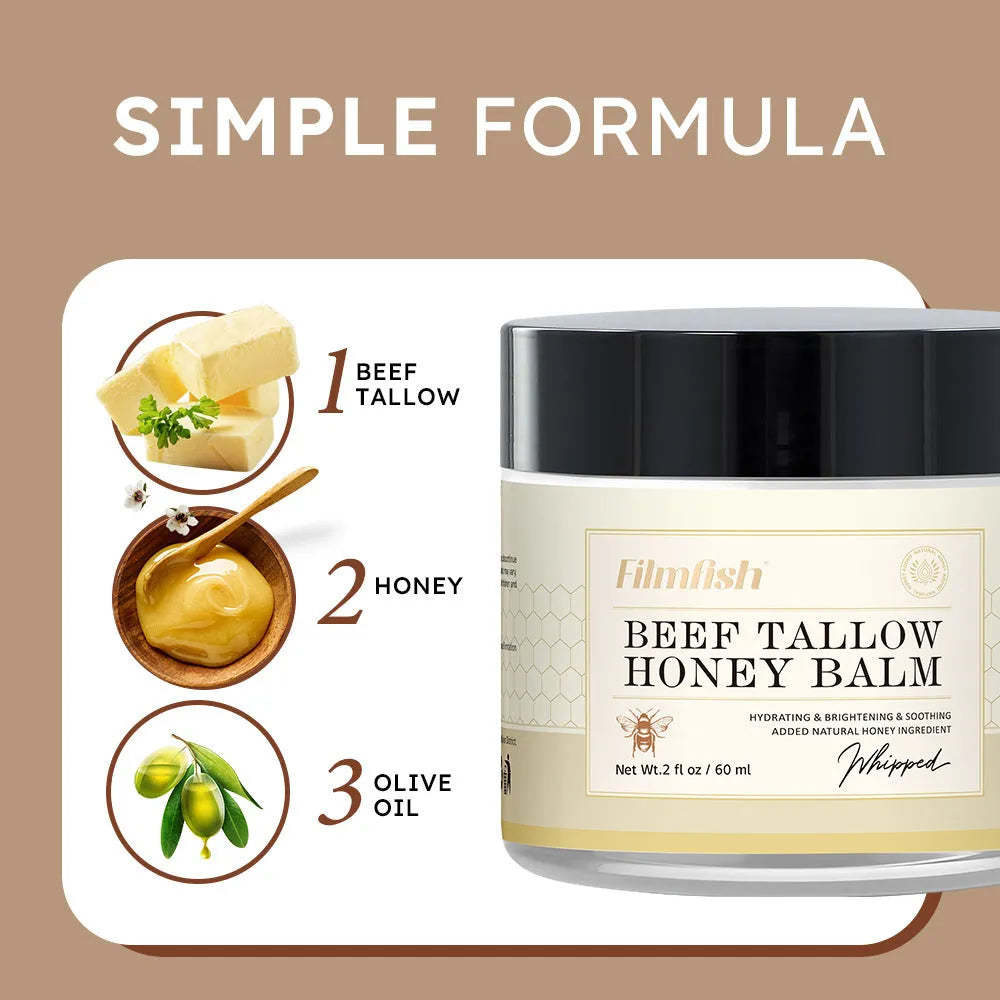 60ml honey moisturiser body cream for refreshing nourishing skincare