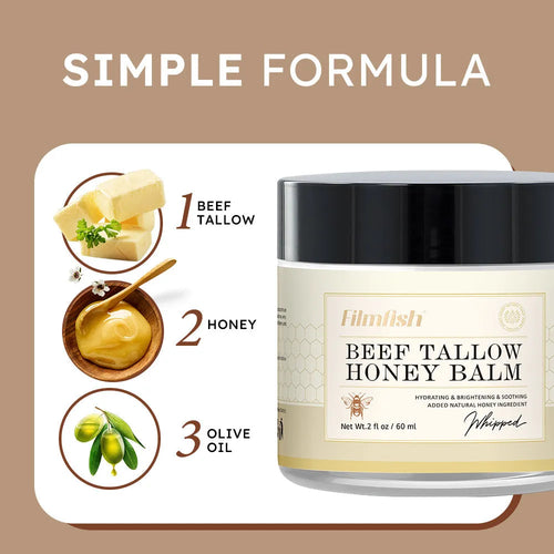 60ml honey moisturiser body cream for refreshing nourishing skincare