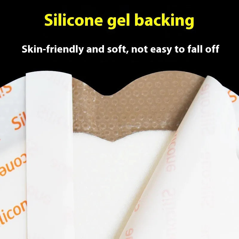 Large skin-colour silicone bedsore sticker for pressure ulcer prevention