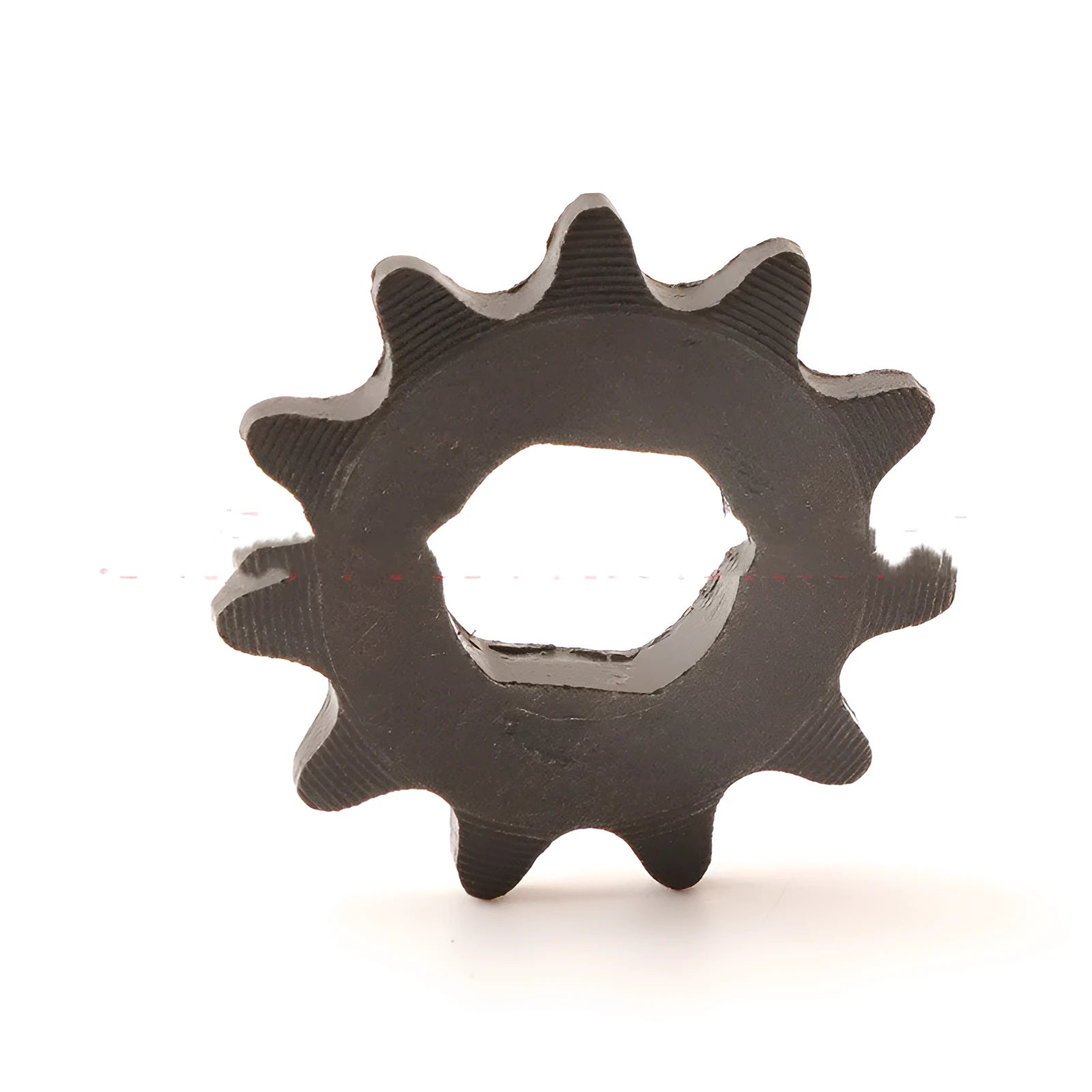 Cast iron motorcycle reduction gear for 25hT8F chain.