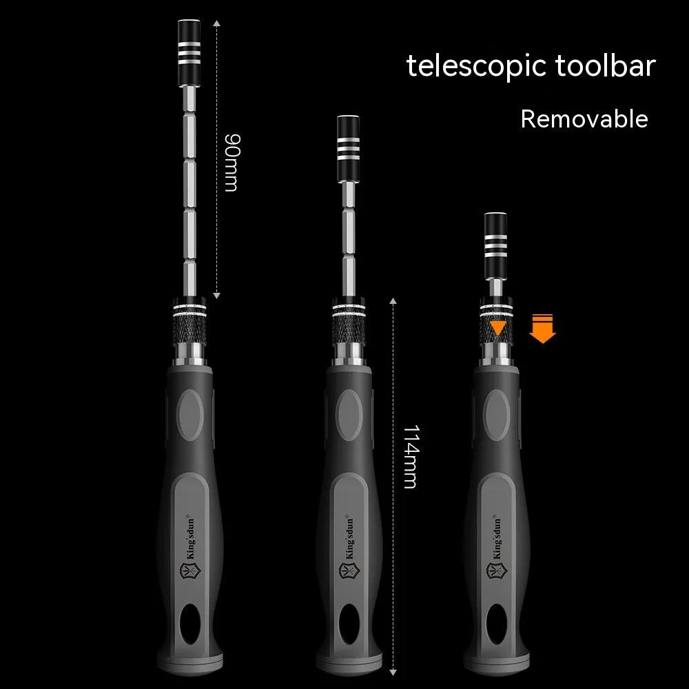 32 in 1 screwdriver set with 30 bits in boxed packaging for electronics repair and DIY