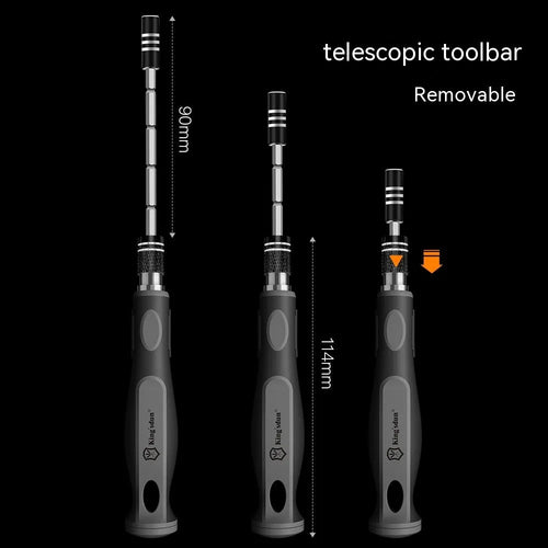 32 in 1 screwdriver set with 30 bits in boxed packaging for electronics repair and DIY