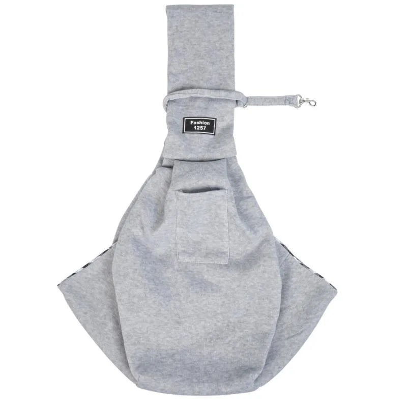 Cat-themed messenger bag folded and unfolded showing multiple compartments and adjustable shoulder strap