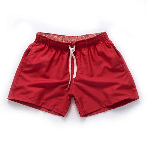 Men's straight leg beach shorts in polyester fabric available in multiple colours and sizes S to 4XL
