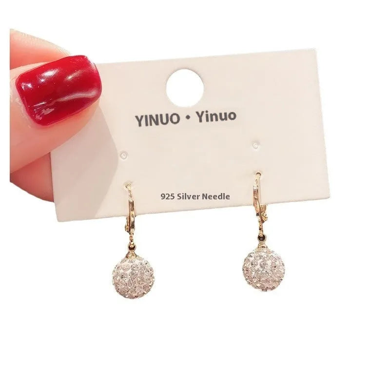 Copper geometry rose earrings with electroplated finish in various colour options