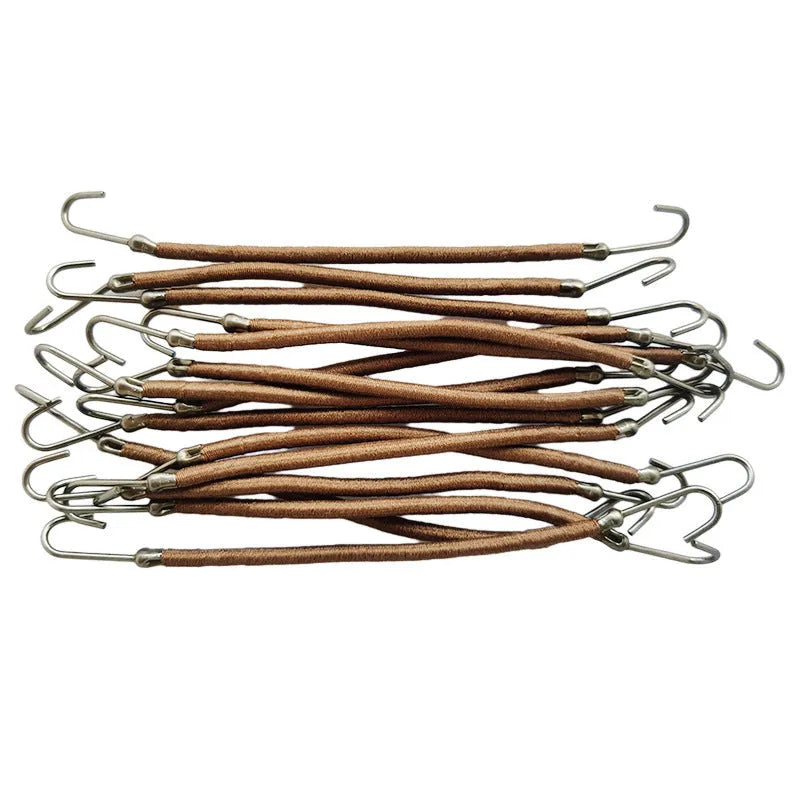 Wig double hook hair tool in metal with two hooks for weaving