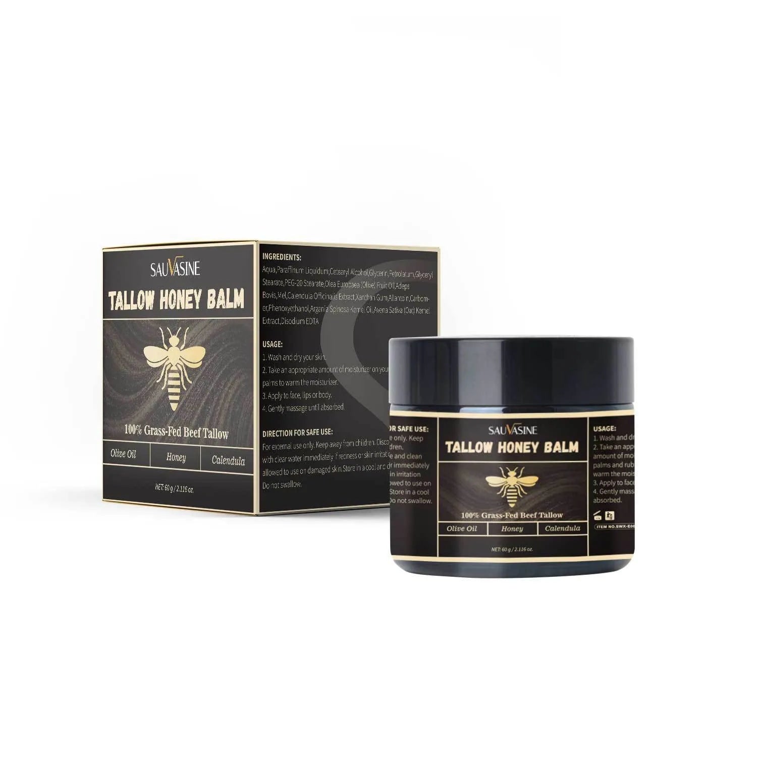 Butter Honey Cream 60g jar facial moisturiser for universal skin types