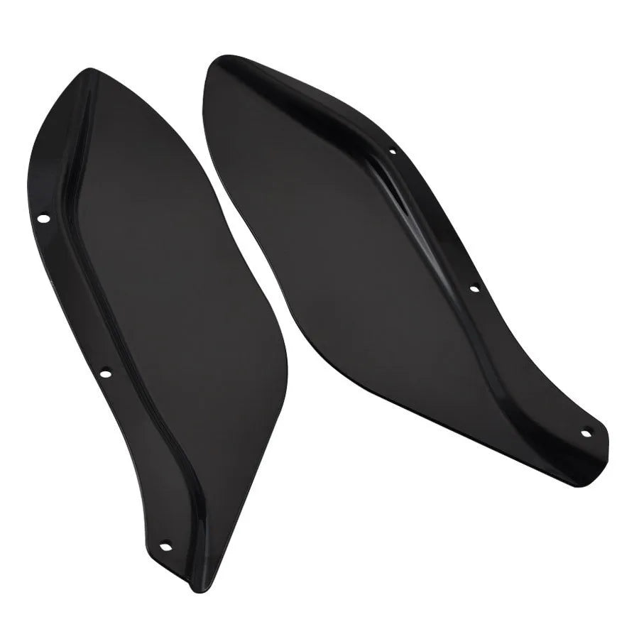Harley-Davidson motorcycle side wing head covers pair for Touring models 1996-2013