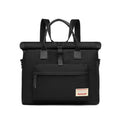 Shockproof waterproof nylon laptop bag inner liner shown in black, medium and large sizes for 13.3 to 15.6 inch laptops.