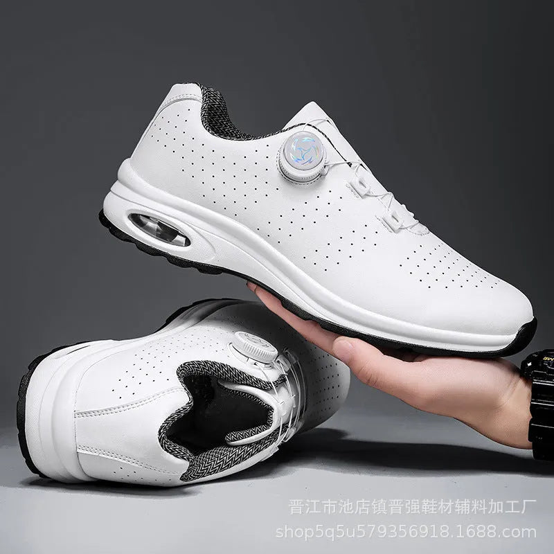 Men's low top casual tennis shoes with cross shoulder straps in mesh material