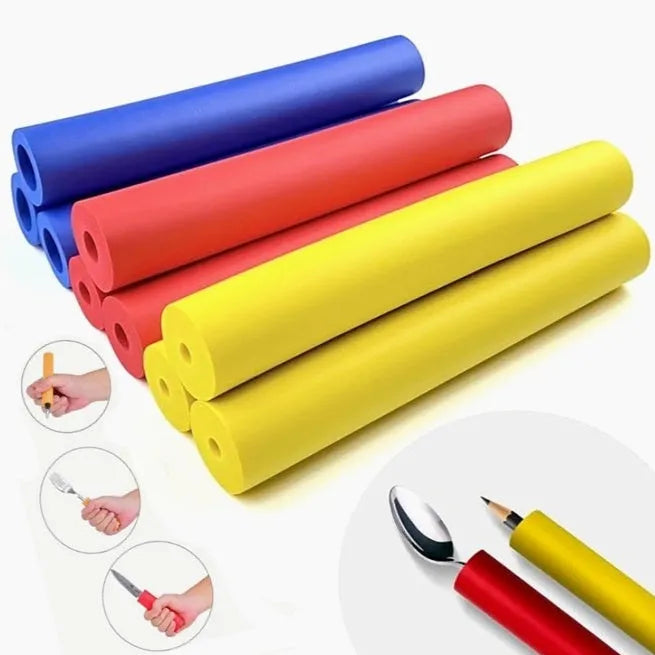 Rubber grip hose for tableware and pens with 10mm or 18mm inner diameter