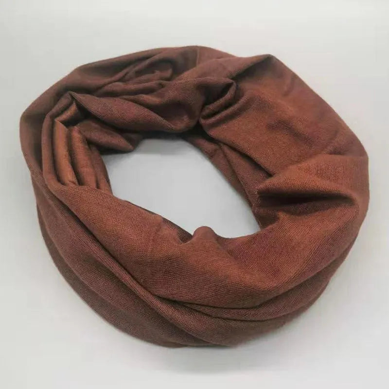Seamless polyester headscarf for outdoor sports in multiple colour options