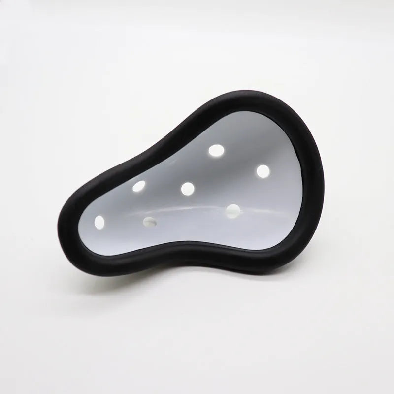 Rubber genital protector for Sanda, Taekwondo, rugby and hockey sports