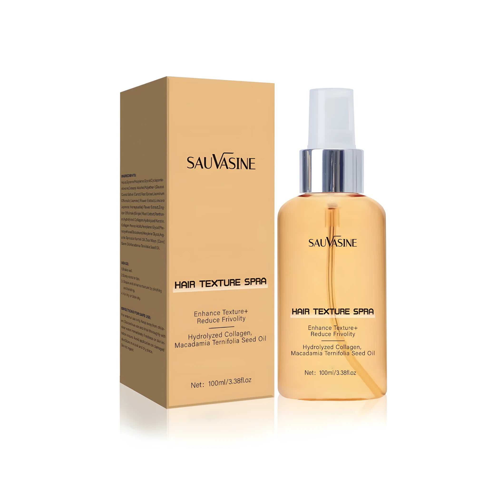 100 ml SWX-248 hair care spray bottle for reducing frizz and moisturising the scalp.