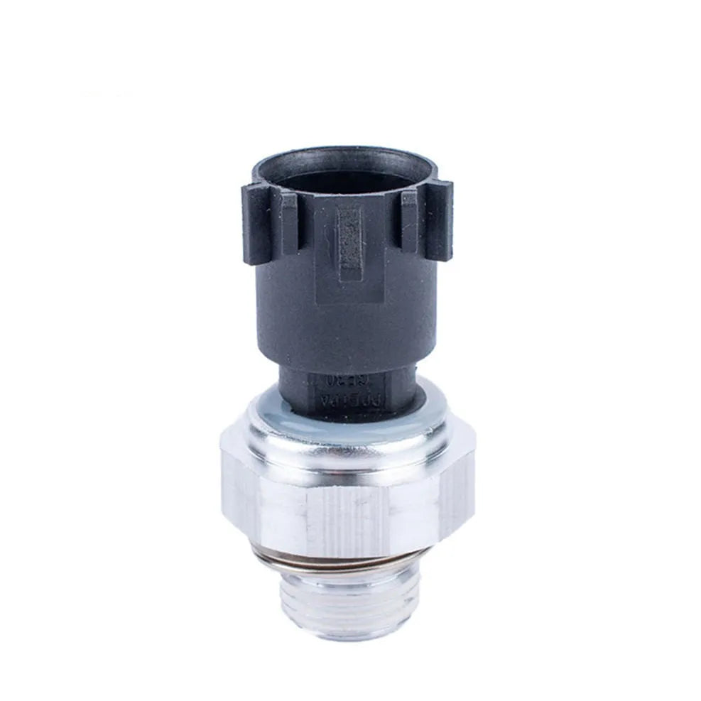 Silver automobile fuel pressure sensor for petrol and diesel vehicle fuel systems
