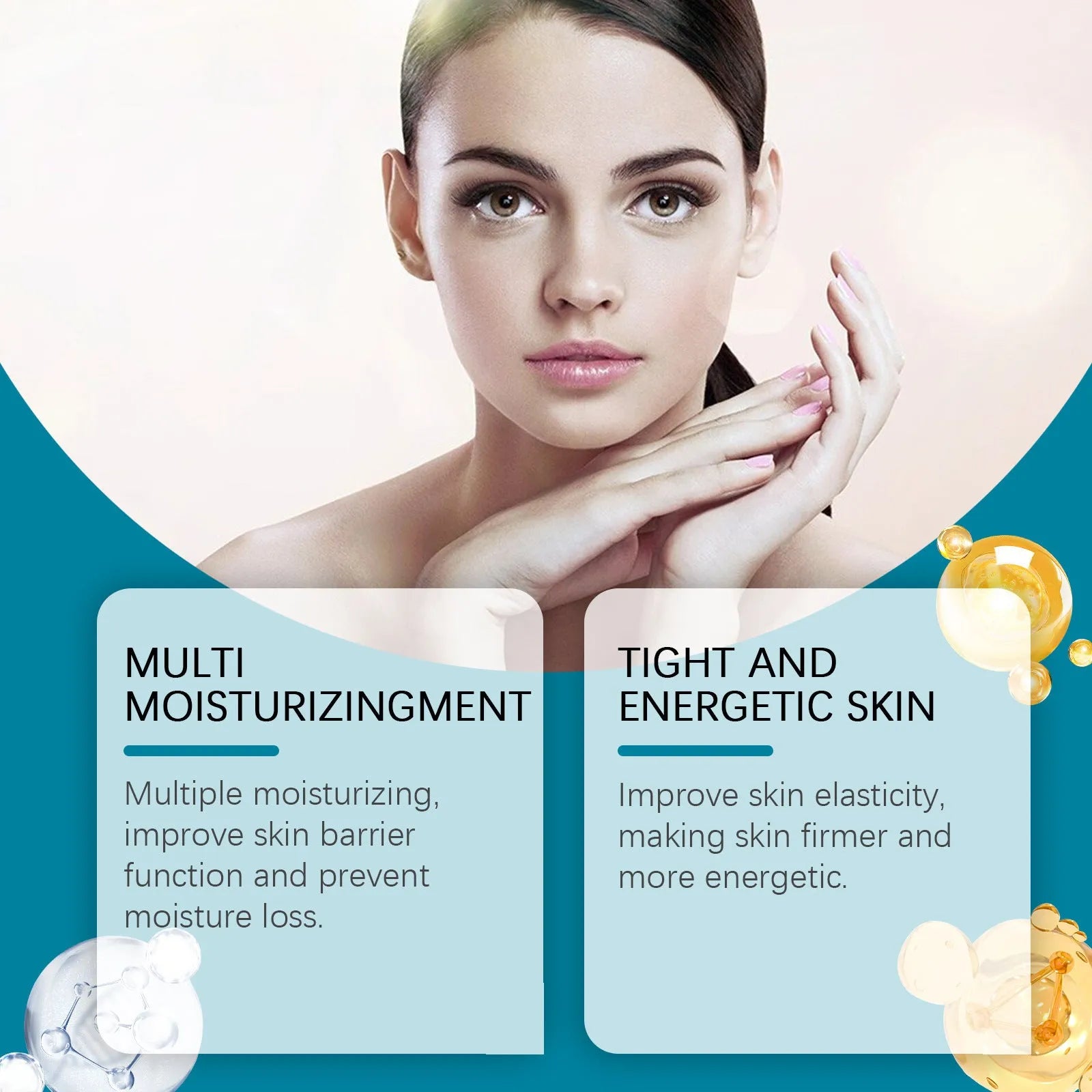 30ml centella asiatica firming care solution bottle for hydrating skin treatment