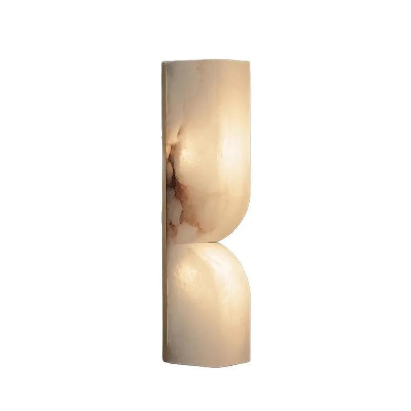 Nordic style copper wall lamp with warm light bedside illumination