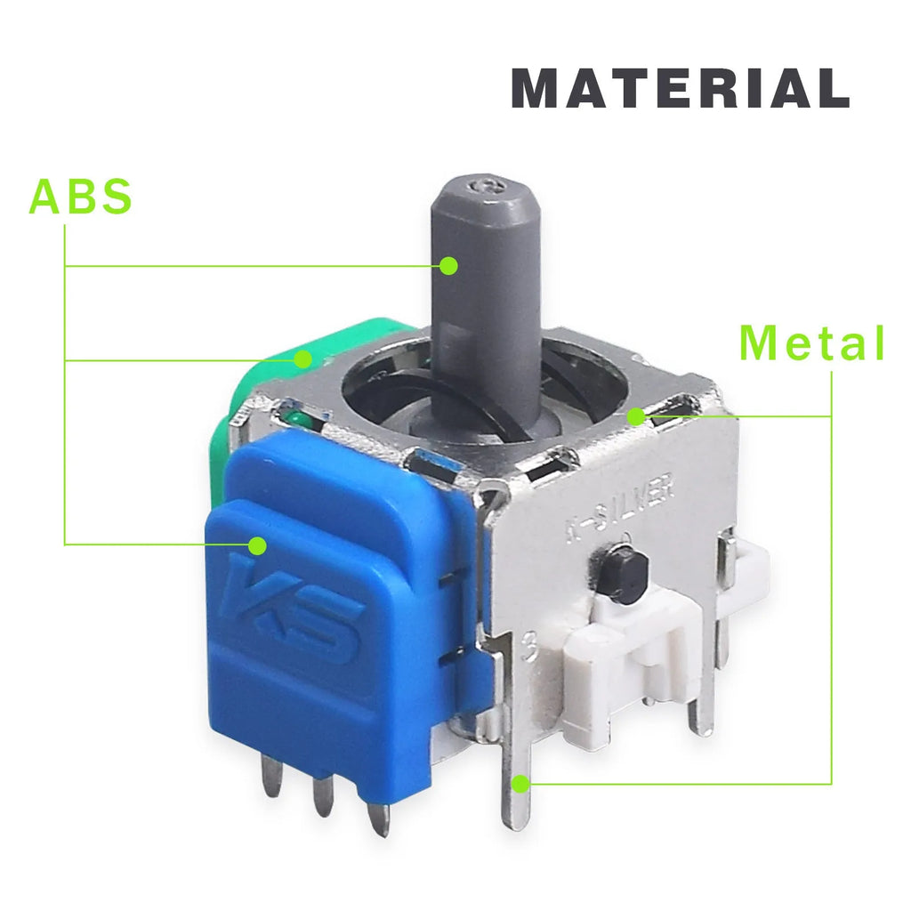 Hall effect magnetic joystick replacement module for PS5 PS4 Switch XBOX controllers